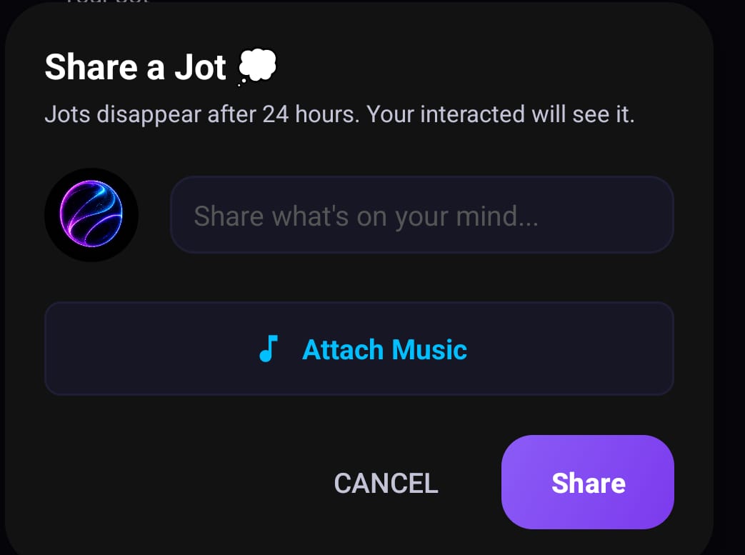 Share a Jot